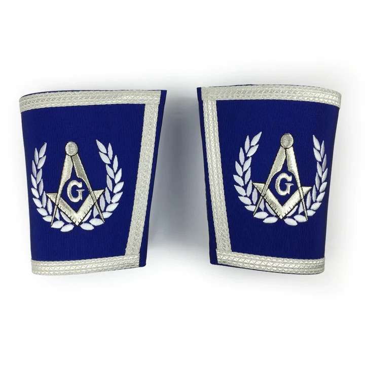 Master Mason Blue Lodge Regalia Set - Royal Blue & Silver - Image 6