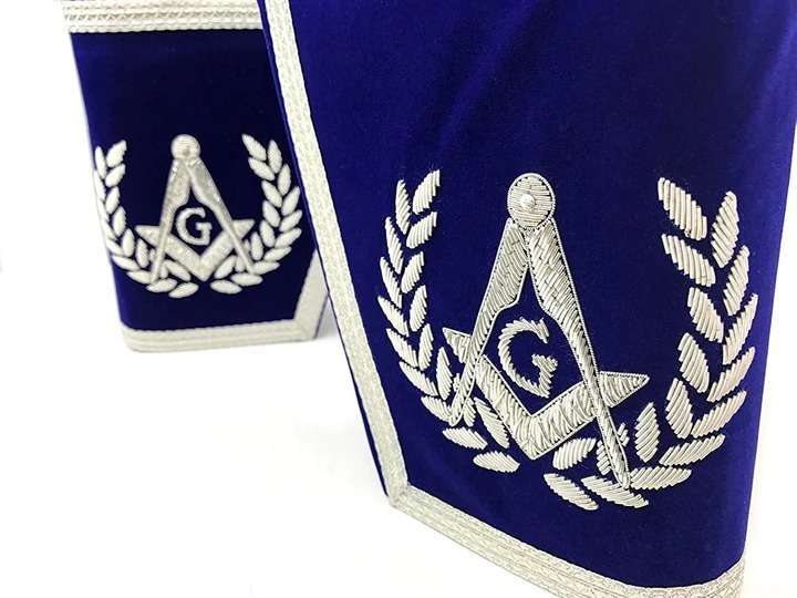 Master Mason Blue Lodge Regalia Set - Hand Embroidery - Image 9