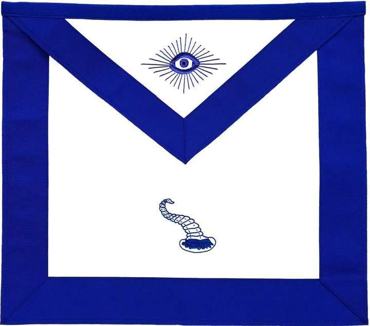 Officers Blue Lodge Officer Apron Set - Blue Ribbon Machine Embroidery (Set of 19) - Image 18