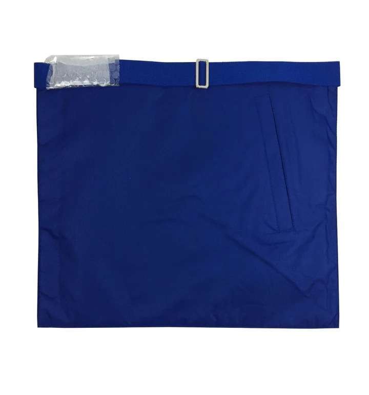 Officers Blue Lodge Officer Apron Set - Royal Blue Ribbon Machine Embroidery (Set of 11) - Image 6