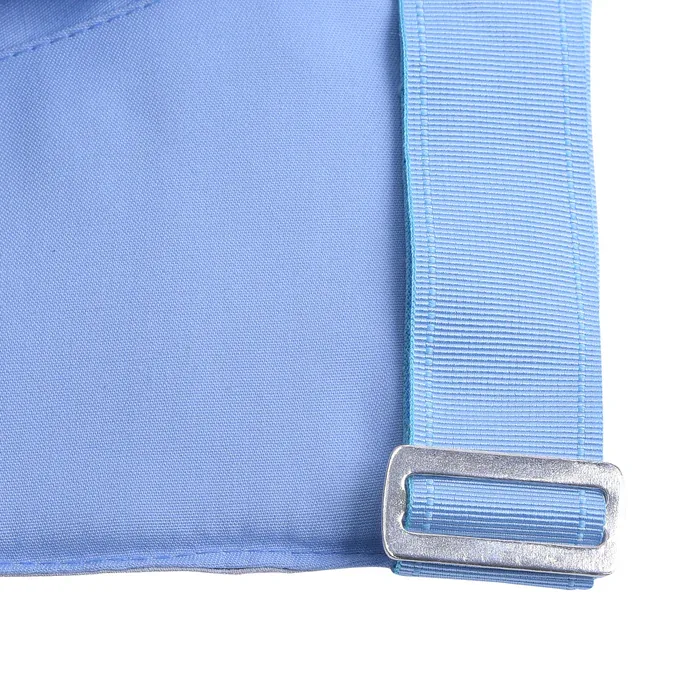 Master Mason Blue Lodge Apron - Light Blue & White with Machine Embroidery