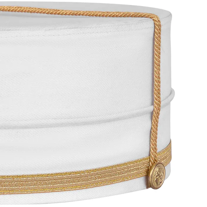 Order of the Golden Circle Crown Cap - Gold Bullion Hand Embroidery