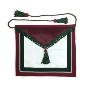 Member The Royal Order of Scotland Apron - White