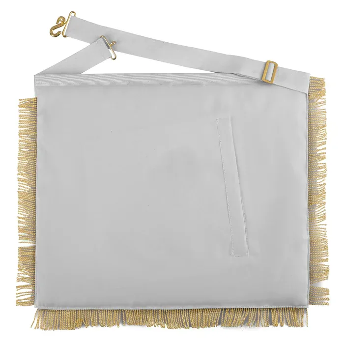 33rd Degree Scottish Rite Apron - Hand Embroidery Wings Up All Countries Flags