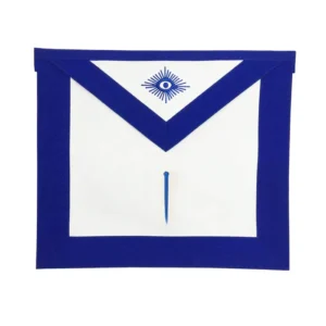 Tyler Blue Lodge Officer Apron - Royal Blue